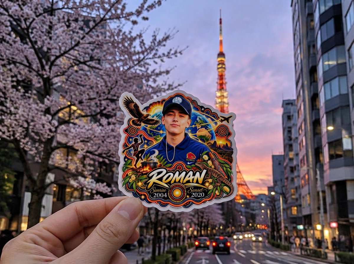 Roman at Tokyo Tower